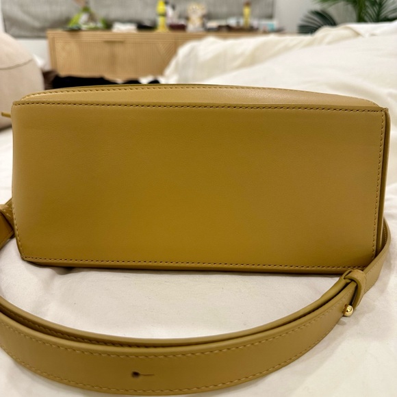 Loewe Small Puzzle Bag with Woven Strap in Sahara - Picture 5 of 9